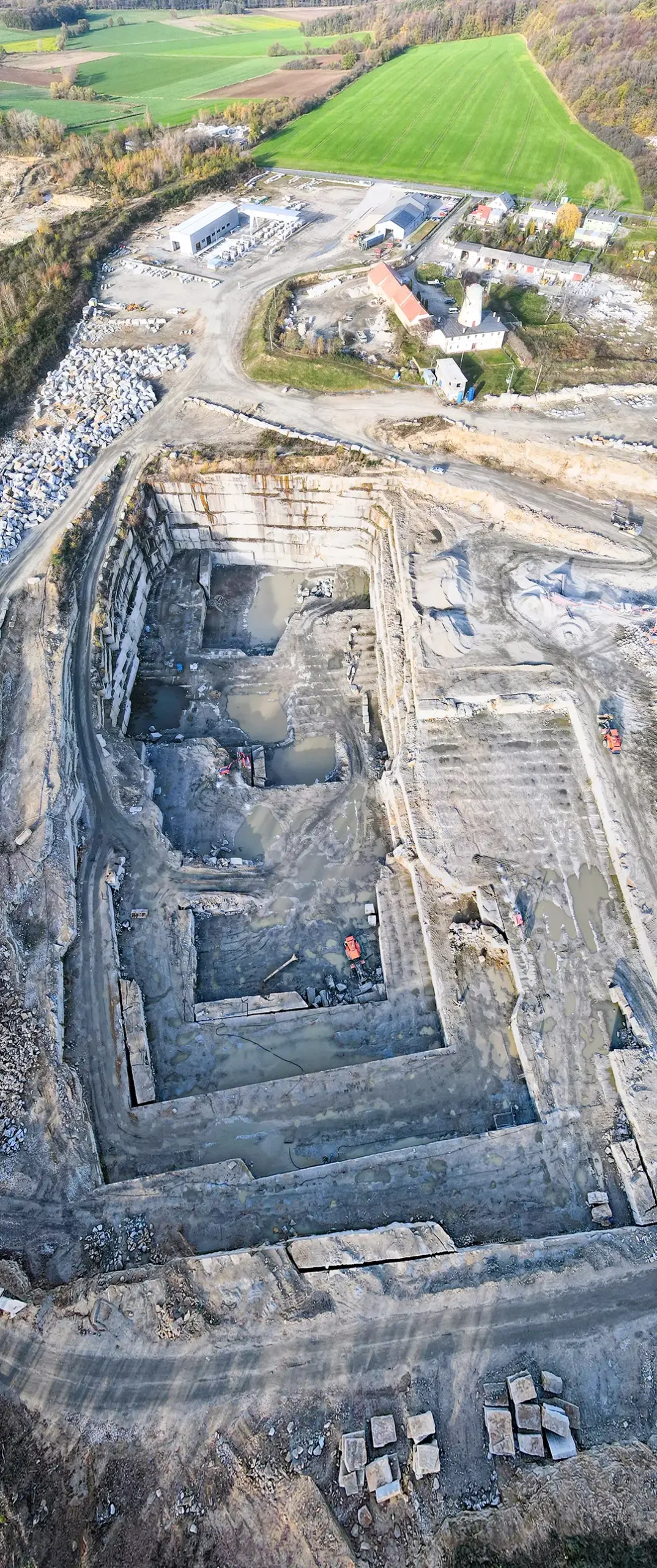 Własna kopalnia granitu w Strzegomiu